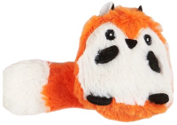 Игрушка для кошек с кошачьей мятой, шуршалкой мягкая "Лиса" FOFOS