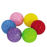 NT507 Игрушка для кошек "Мяч зернистый", d38мм [туба 96шт.]