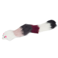 Триол Игрушка SH01 для кошек "Мышь-погремушка разноцветная", 220-230 мм.