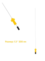 MDK Катетер уретральный для животных 1,3*200 мм. со стилетом [33014]