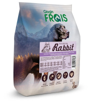 FRAIS Adult Dog Rabbit Сухой корм для собак средних и крупных пород с чувствительным пищеварением с мясом кролика, (3кг)