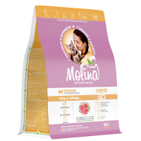 MOLINA Сухой корм для стерилизованных кошек с уткой и курицей (400 гр)