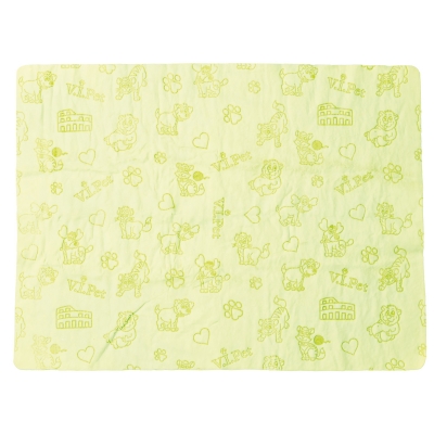 Полотенце ЭФФЕКТ впитывающие и охлождающие Пет Лайн (43*32см (зелёное) 4332-01)