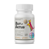 Фармакс Вит-Актив Биологически активная кормовая добавка для кастрированных котов и кошек, 120 таб.