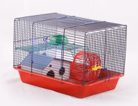 ВАКА Клетка для джунгариков "Крепыш 2" с домиком, миской и колесом, 320*235*210 см