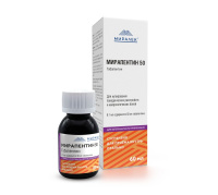 Мирапентин 50, фл 60 мл - МИРАЛЕК