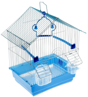 Алиса клетка для птиц, 35*28*43 см. (№А-101 30*23*39)