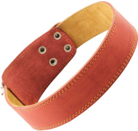 ГАММА Ошейник кожаный двойной, 45мм*810мм