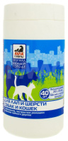 Айда гулять Салфетки влажные д/собак и кошек для лап и шерсти 40шт