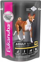 EUK пауч для собак курица 100г [уценка]