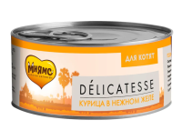 Влажный корм консервы Мнямс для котят суфле из курицы 70 г