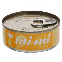 МИ-МИ консервы с сыром для кошек и котят 80 гр