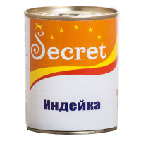 Secret консервы для собак индейка (850 гр)