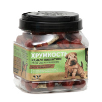 Грин Кьюзин Лакомство для собак ХРУМКОСТЬ, Гусиное мясо на телячьей коже ПОШТУЧНО