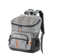 Рюкзак-переноска VOYAGER 350 для кошек и мелких собак, полиэстер, серый Ферпласт