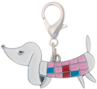 Адресник "Силуэт" Такса 35*20 мм, гравировка 19023 Пет лайн