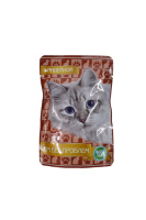 Ем без проблем Влажный корм для кошек Индейка, 85 г.