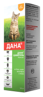 Apicenna ДАНА шампунь п/б и клещей д/кошек 140мл *20
