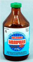 Молочная кислота 40 %, 100 мл.