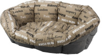 Запасная подушка для лежака SOFA' 8 [вариант 2] [Города] 74 x 52см