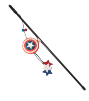 Удочка-дразнилка Marvel Капитан Америка, 65/470мм,