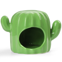 Домик для мелких животных керамический "Кактус", 120*80*80мм, Triol