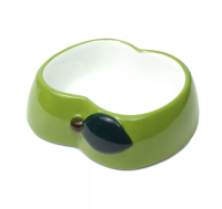 Миска керамическая для мелких животных "Яблоко", 0,1л