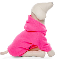 Худи для собак Gamma (розовое L дл.изделия по спине 30см)