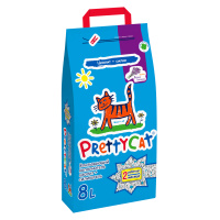 PrettyCat наполнитель впитывающий для кошачьих туалетов "Naturel" с лавандой (4 кг (8 л))