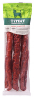 Титбит 018040 Колбаса Праздничная д/собак Золотая коллекция 80г