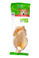 TiTBiT ухо говяжье, для собак, 2 шт. по 17 см.