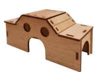 Домик для грызунов Крепость фанера Г-11