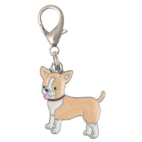 Адресник "Силуэт" Чихуахуа 25*25 мм, с местом для гравировки 19087	 Пет лайн