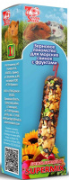 Seven Seeds Супермикс, лакомство зерновое для морских свинок, с фруктами 110 г