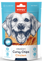Wanpy Dog Лакомство для собак «хрустящие чипсы» из курицы 60 г