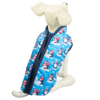 Попона утепленная с молнией на спине "Праздник" (XS, размер 20см)