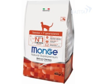 Monge Cat корм для пожилых кошек, 400 г.