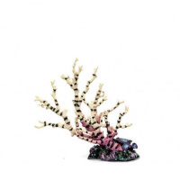 BARBUS Пластиковый коралл БЕЛЫЙ с чёрным