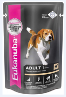 EUK пауч для собак ягненком 100г [уценка]