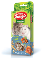 Happy Jungle Prestige корзинки для ГРЫЗУНОВ МЕД+ОРЕХИ 3 шт. 85 г [уценка]