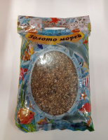 Грунт. Золото Морей 3,5кг Горный микс рыжий 3-5мм Г-08РМ 1*6