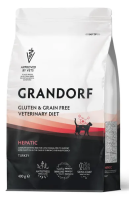 Полнорационный диетический корм для кошек, для поддержания функции печени при ХПН [GRANDORF VETERINARY DIET Cat HEPATIC] (400 гр)