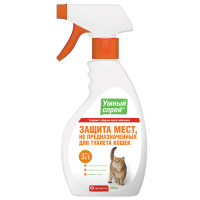 Apicenna Умный спрей Защита мест НЕ предназначенных для туалета для кошек, 200 мл.