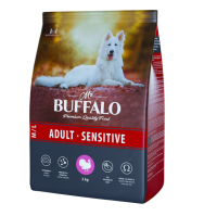 Mr.Buffalo ADULT M/L SENSITIVE Сухой корм для собак средних и крупных пород, индейка, [уценка] (14кг)