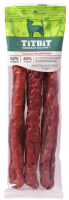 Титбит 018040 Колбаса Праздничная д/собак Золотая коллекция 80г [уценка]