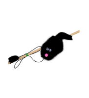 GoSi Игрушка для Собаки дразнилка Мышка из нат. Норки