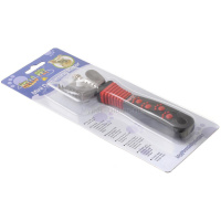 Колтунорез боковой "мини" 8 лезвий прямой [синяя ручка] Пет-лайн