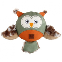 Игрушка для собак Сова с большой пищалкой, серия CATCH & FETCH ECO (31 см)