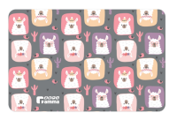 Коврик под миску "Лама", 430*280мм, Gamma