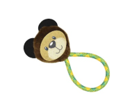 Go Si Дразнилка для собак "Мишка" на плетеном шнуре